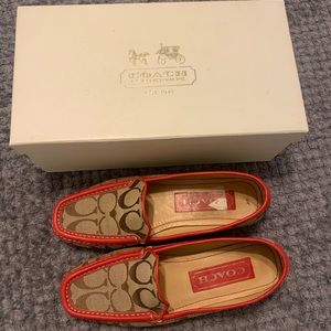 Coach flat shoes